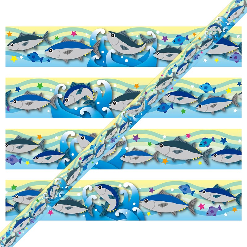 The Access Fish Masking Tape Marine Friends Tuna 0.6 inch