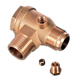 Check Valve 3/4 x 3/4 (26 mm x 26 mm) Air Compressor Brass Valve Connector Tool Air Compressor for Connecting