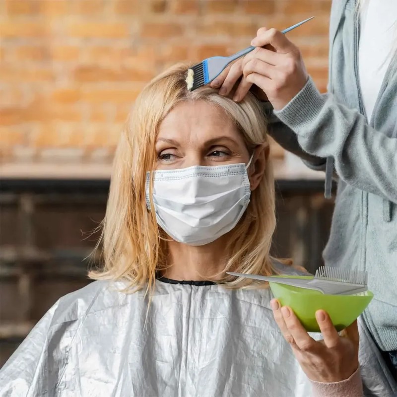 Kit De Tinte Profesional Para Teñir El Cabello, Aplicador De