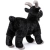 BABY FRANKIEZHOU Black Goat Plush Toy, Goat Stuffed Animal