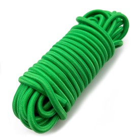 1/4” x 32.8ft Elastic Bungee Shock Cord, TuNan Heavy Duty Stretch String Elastic Thick Rope for Outdoor DIY Crafts Tie down - Green