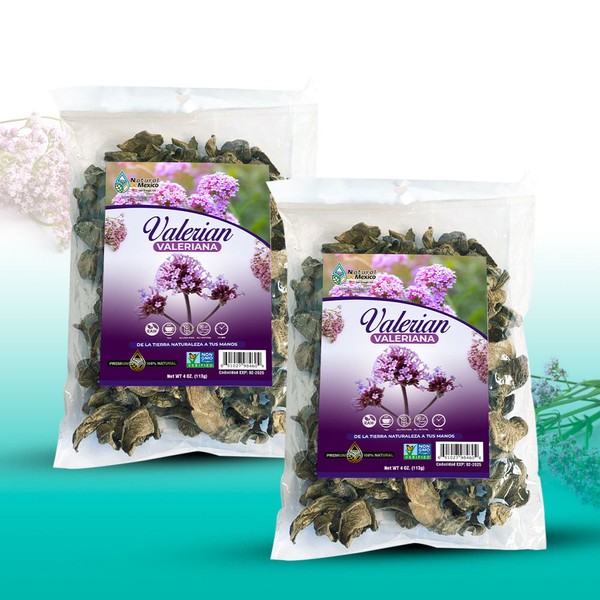 Tierra Naturaleza Valeriana Té 8 oz-227g (2/4 oz) Valerian Root Relaxation Tea