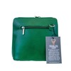 Small Vera Pelle Handbag Genuine Leather Cross Body Bag for