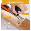 Heavy-Duty Carbide Scraper Tool, 2.5" Blade for Removing Paint, Adhesive,