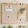 30 Pcs Red Wooden Ladybug Push Pins - Cute Lady