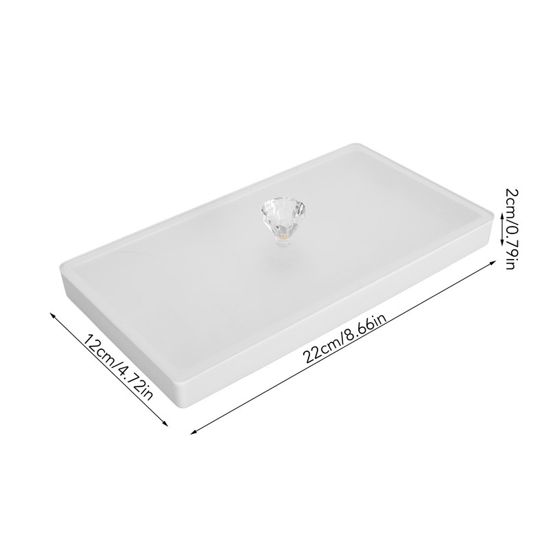 Watch Parts Storage Box Acrylic Dustproof Multi Compartments Watch Repair