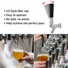 WELLBOM 4-1/8'' Draft Beer Faucet Shank, Beer Tap for Wall