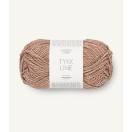 Tykk Line Approx. 60 m Col. 3042 Coffee Au Lait 50 g