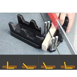 Precision Miter Angle Cutting Tool, 2 in 1 ABS Black Measuring Template Instrument Miter Boxes Miter Measuring Cutting Tool for Woodworking Home Industry