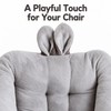 Rabbit Ear Seat and Back Cushion - Polyester Fabric with