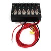 Marine Boat Rocker Switch Panel DC12 to 24V 6 Gang