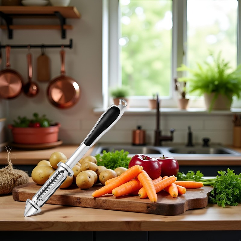 Silver Potato, Vegetable, Apple Peelers for kitchen, Fruit, Carrot, Veggie,