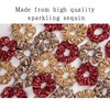 Cicimeiluody Sparkling Sequin Hair Scrunchie Hair Tie for Thick Thin