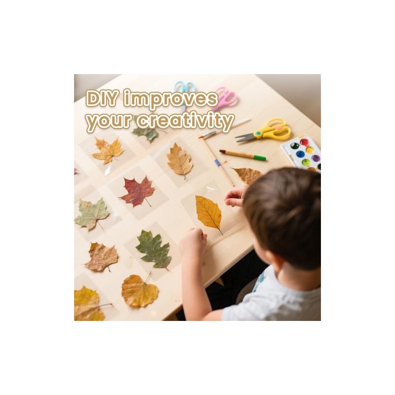 practicalWs Clear Contact Paper, Self Adhesive Removable Vinyl Film Thickness