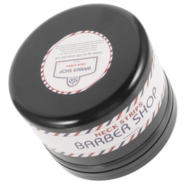 Ipetboom Neck Guard Neck Strip case Major Plastic Tissue Box Scarf Barber Neck Strip Dispenser Neck Strip Container Plastic Box Barber Neck Strip Holder Neck Carton