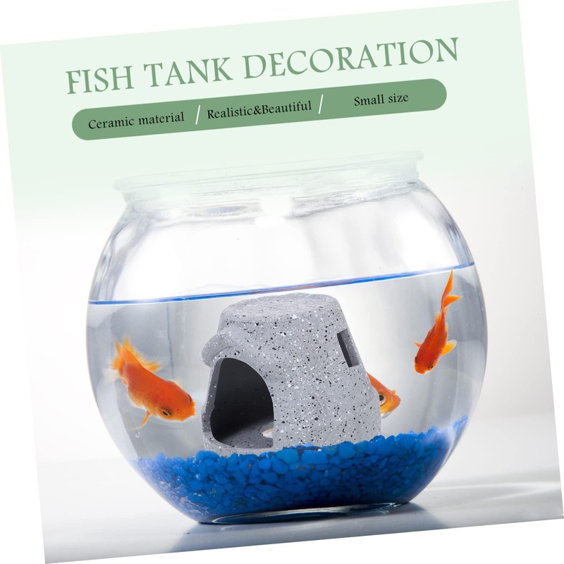 Sosoport Ornamental Shrimp Tank Aquarium Cave Fish Tank Accessory Fish