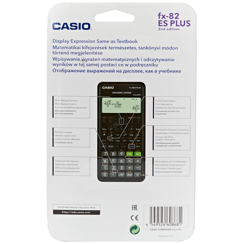 Casio fx-82ES Plus 2nd Edition