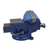 munirater 5 Inch Bench Vises with 360-Degree Rotation Swivel Anvil