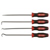 Mayhew Tools 13091 ProGrip Miniature Long Pick Set, Black Oxide