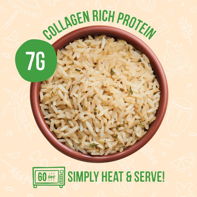 A Dozen Cousins Classic Instant Minute Rice (6 Pack), Microwave