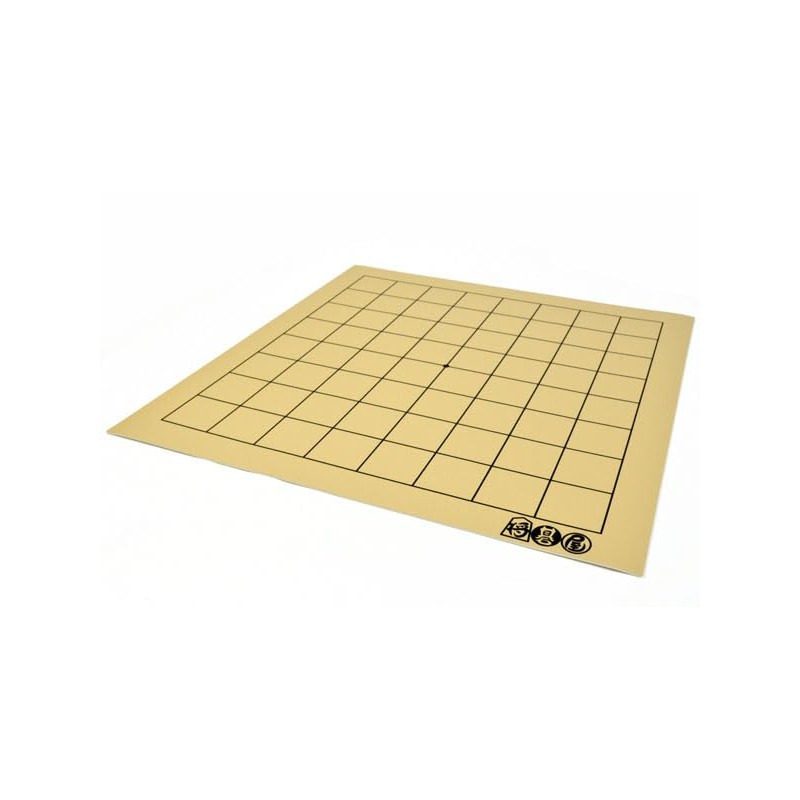 Go Board Shogoya Mat 9 Road Plate, Convenient PVC 9-Way