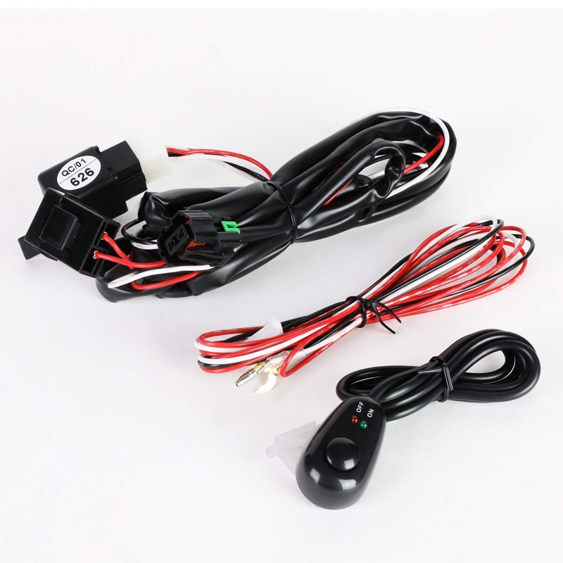 DNA MOTORING FL-ZTL-804-SM Fog Light With Switch Driver & Passenger