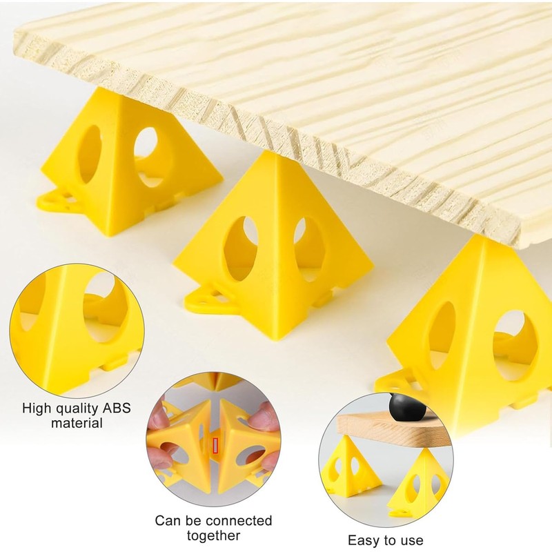Pack of 40 Painters Pyramid Stands, Plastic Cone Painting Stands,