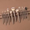 YPYMOD 15-Piece Makeup Brush Set, Professional Make-Up Brush Set, Highlights,