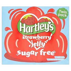 Hartley's Sugar Free Strawberry Jelly Crystals 23g - Pack of 6