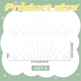 FINGERINSPIRE Pack of 10 Crowns Hotfix Rhinestone Appliques for Iron-On T Shirt Transfer Hotfix Crystal Transfers Decals Ornament Accessories for Repair of Clothing DIY Decoration