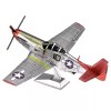 Metal Earth ICONX Tuskegee Airmen P51SD Redtail, Color