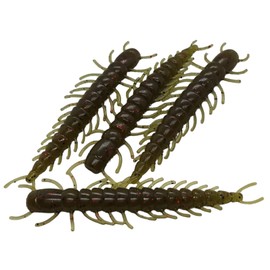 Products 4" Floating Hellgrammite - Qty 8/Pack (Watermelon with red Flake)