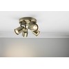 Quad GU10 Spotlight in Antique Brass