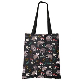 XYANFA Raccoon Makeup Bag Raccoon Gift For Raccoon Lover Raccoon Themed Gift Trash Panda Gift Raccoon Stuff Raccoon Zipper Pouch (Raccoon Tote Bag)