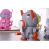 .Robot Pencil Sharpener, Manual Hand Cranking Pencil Sharpener with Cartoon