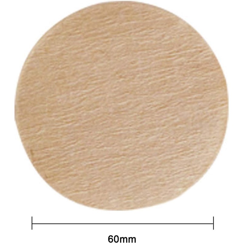 100Pcs Coffee Filter,Round Home Office Cafe Coffee Filter Paper Moka