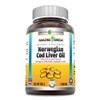 Amazing Nutrition Norwegian Cod Liver Oil, 1000 Mg 250 Softgels