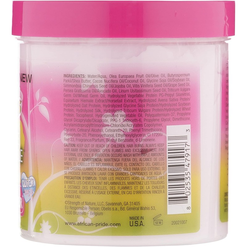 African Pride Dream Kids Leave-In Conditioner, Olive Miracle, 15 oz.