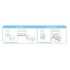Hemline Women's Bra Back Extender, White, 50mm-3 Hooks 4 Rows