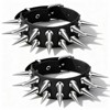 HaiFafafaing Punk Bracelet - PU Leather Bracelet for Men Women