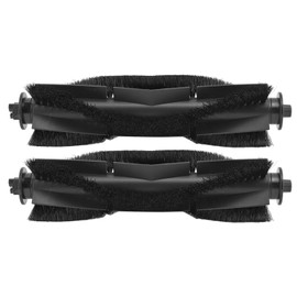 Main Brush Rollers Rubber Nylon Vacuum Cleaner Main Rollers Replacement for Tikom G8000