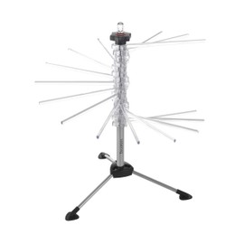 MARCATO Atlas Pasta Drying Rack, Tacapasta, Made in Italy, Steel and Polycarbonate, Collapsible, Clear