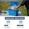 EchoSmile Portable Cooler 20L/21qt, Outdoor Insulated Ice Chest Box