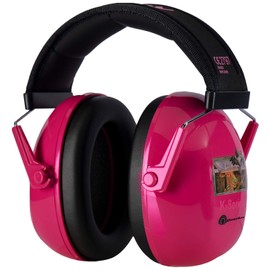 Swedsafe Kiddy Ear Defenders - Children's Ear Defenders - Ear Protection for School & Leisure - SNR: 29 dB - Pink