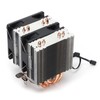 CPU Air Cooler Dual Tower 4 Heatpipes LED Light CPU