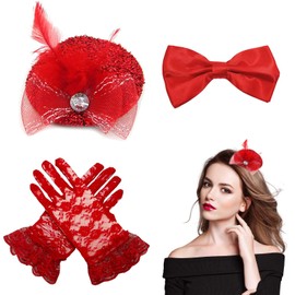 Mini Top Hat - Charming Fascinator, Headband with Clips, Perfect for New Year's Eve and Carnival