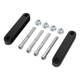 TCT-MOTORPARTS 21'' 23'' 26" 30'' Front Fender Spacer Mount Fit For Harley Touring CVO Road Glide Electra Glide Street Glide Bagger Custom 2014-2023 Black