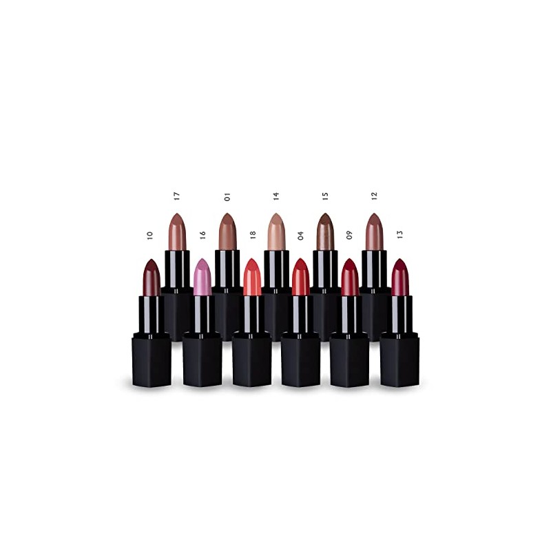 Lola Make-Up Intense Colour Lipstick, Rich Pigmentation, Long Lasting, Enriched