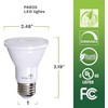 Bioluz LED 4 Pack PAR20 LED Bulbs 3000K Soft White
