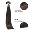 Aison Clip in Hair Extensions Real Human Hair for Women